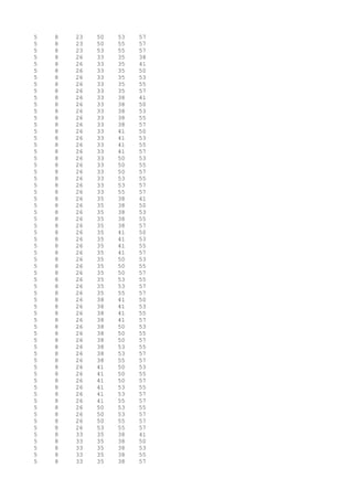 5 8 23 50 53 57
5 8 23 50 55 57
5 8 23 53 55 57
5 8 26 33 35 38
5 8 26 33 35 41
5 8 26 33 35 50
5 8 26 33 35 53
5 8 26 33 35 55
5 8 26 33 35 57
5 8 26 33 38 41
5 8 26 33 38 50
5 8 26 33 38 53
5 8 26 33 38 55
5 8 26 33 38 57
5 8 26 33 41 50
5 8 26 33 41 53
5 8 26 33 41 55
5 8 26 33 41 57
5 8 26 33 50 53
5 8 26 33 50 55
5 8 26 33 50 57
5 8 26 33 53 55
5 8 26 33 53 57
5 8 26 33 55 57
5 8 26 35 38 41
5 8 26 35 38 50
5 8 26 35 38 53
5 8 26 35 38 55
5 8 26 35 38 57
5 8 26 35 41 50
5 8 26 35 41 53
5 8 26 35 41 55
5 8 26 35 41 57
5 8 26 35 50 53
5 8 26 35 50 55
5 8 26 35 50 57
5 8 26 35 53 55
5 8 26 35 53 57
5 8 26 35 55 57
5 8 26 38 41 50
5 8 26 38 41 53
5 8 26 38 41 55
5 8 26 38 41 57
5 8 26 38 50 53
5 8 26 38 50 55
5 8 26 38 50 57
5 8 26 38 53 55
5 8 26 38 53 57
5 8 26 38 55 57
5 8 26 41 50 53
5 8 26 41 50 55
5 8 26 41 50 57
5 8 26 41 53 55
5 8 26 41 53 57
5 8 26 41 55 57
5 8 26 50 53 55
5 8 26 50 53 57
5 8 26 50 55 57
5 8 26 53 55 57
5 8 33 35 38 41
5 8 33 35 38 50
5 8 33 35 38 53
5 8 33 35 38 55
5 8 33 35 38 57
 