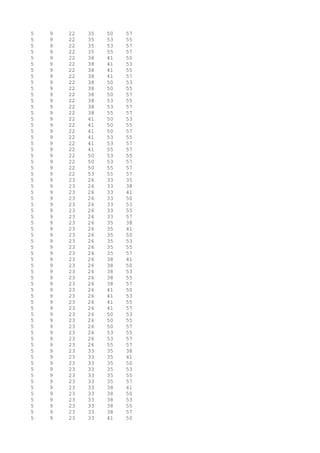 5 9 22 35 50 57
5 9 22 35 53 55
5 9 22 35 53 57
5 9 22 35 55 57
5 9 22 38 41 50
5 9 22 38 41 53
5 9 22 38 41 55
5 9 22 38 41 57
5 9 22 38 50 53
5 9 22 38 50 55
5 9 22 38 50 57
5 9 22 38 53 55
5 9 22 38 53 57
5 9 22 38 55 57
5 9 22 41 50 53
5 9 22 41 50 55
5 9 22 41 50 57
5 9 22 41 53 55
5 9 22 41 53 57
5 9 22 41 55 57
5 9 22 50 53 55
5 9 22 50 53 57
5 9 22 50 55 57
5 9 22 53 55 57
5 9 23 26 33 35
5 9 23 26 33 38
5 9 23 26 33 41
5 9 23 26 33 50
5 9 23 26 33 53
5 9 23 26 33 55
5 9 23 26 33 57
5 9 23 26 35 38
5 9 23 26 35 41
5 9 23 26 35 50
5 9 23 26 35 53
5 9 23 26 35 55
5 9 23 26 35 57
5 9 23 26 38 41
5 9 23 26 38 50
5 9 23 26 38 53
5 9 23 26 38 55
5 9 23 26 38 57
5 9 23 26 41 50
5 9 23 26 41 53
5 9 23 26 41 55
5 9 23 26 41 57
5 9 23 26 50 53
5 9 23 26 50 55
5 9 23 26 50 57
5 9 23 26 53 55
5 9 23 26 53 57
5 9 23 26 55 57
5 9 23 33 35 38
5 9 23 33 35 41
5 9 23 33 35 50
5 9 23 33 35 53
5 9 23 33 35 55
5 9 23 33 35 57
5 9 23 33 38 41
5 9 23 33 38 50
5 9 23 33 38 53
5 9 23 33 38 55
5 9 23 33 38 57
5 9 23 33 41 50
 