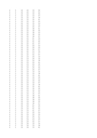 4 5 10 22 33 50
4 5 10 22 33 53
4 5 10 22 33 55
4 5 10 22 33 57
4 5 10 22 35 38
4 5 10 22 35 41
4 5 10 22 35 50
4 5 10 22 35 53
4 5 10 22 35 55
4 5 10 22 35 57
4 5 10 22 38 41
4 5 10 22 38 50
4 5 10 22 38 53
4 5 10 22 38 55
4 5 10 22 38 57
4 5 10 22 41 50
4 5 10 22 41 53
4 5 10 22 41 55
4 5 10 22 41 57
4 5 10 22 50 53
4 5 10 22 50 55
4 5 10 22 50 57
4 5 10 22 53 55
4 5 10 22 53 57
4 5 10 22 55 57
4 5 10 23 26 33
4 5 10 23 26 35
4 5 10 23 26 38
4 5 10 23 26 41
4 5 10 23 26 50
4 5 10 23 26 53
4 5 10 23 26 55
4 5 10 23 26 57
4 5 10 23 33 35
4 5 10 23 33 38
4 5 10 23 33 41
4 5 10 23 33 50
4 5 10 23 33 53
4 5 10 23 33 55
4 5 10 23 33 57
4 5 10 23 35 38
4 5 10 23 35 41
4 5 10 23 35 50
4 5 10 23 35 53
4 5 10 23 35 55
4 5 10 23 35 57
4 5 10 23 38 41
4 5 10 23 38 50
4 5 10 23 38 53
4 5 10 23 38 55
4 5 10 23 38 57
4 5 10 23 41 50
4 5 10 23 41 53
4 5 10 23 41 55
4 5 10 23 41 57
4 5 10 23 50 53
4 5 10 23 50 55
4 5 10 23 50 57
4 5 10 23 53 55
4 5 10 23 53 57
4 5 10 23 55 57
4 5 10 26 33 35
4 5 10 26 33 38
4 5 10 26 33 41
 