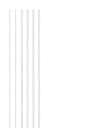 8 9 10 35 50 53
8 9 10 35 50 55
8 9 10 35 50 57
8 9 10 35 53 55
8 9 10 35 53 57
8 9 10 35 55 57
8 9 10 38 41 50
8 9 10 38 41 53
8 9 10 38 41 55
8 9 10 38 41 57
8 9 10 38 50 53
8 9 10 38 50 55
8 9 10 38 50 57
8 9 10 38 53 55
8 9 10 38 53 57
8 9 10 38 55 57
8 9 10 41 50 53
8 9 10 41 50 55
8 9 10 41 50 57
8 9 10 41 53 55
8 9 10 41 53 57
8 9 10 41 55 57
8 9 10 50 53 55
8 9 10 50 53 57
8 9 10 50 55 57
8 9 10 53 55 57
8 9 18 21 22 23
8 9 18 21 22 26
8 9 18 21 22 33
8 9 18 21 22 35
8 9 18 21 22 38
8 9 18 21 22 41
8 9 18 21 22 50
8 9 18 21 22 53
8 9 18 21 22 55
8 9 18 21 22 57
8 9 18 21 23 26
8 9 18 21 23 33
8 9 18 21 23 35
8 9 18 21 23 38
8 9 18 21 23 41
8 9 18 21 23 50
8 9 18 21 23 53
8 9 18 21 23 55
8 9 18 21 23 57
8 9 18 21 26 33
8 9 18 21 26 35
8 9 18 21 26 38
8 9 18 21 26 41
8 9 18 21 26 50
8 9 18 21 26 53
8 9 18 21 26 55
8 9 18 21 26 57
8 9 18 21 33 35
8 9 18 21 33 38
8 9 18 21 33 41
8 9 18 21 33 50
8 9 18 21 33 53
8 9 18 21 33 55
8 9 18 21 33 57
8 9 18 21 35 38
8 9 18 21 35 41
8 9 18 21 35 50
8 9 18 21 35 53
 