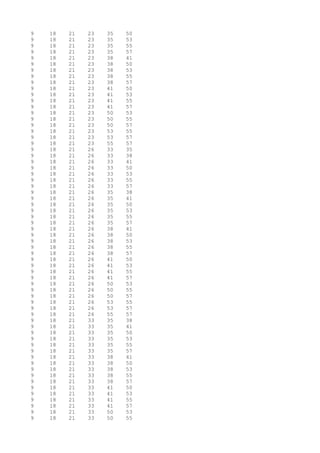 9 18 21 23 35 50
9 18 21 23 35 53
9 18 21 23 35 55
9 18 21 23 35 57
9 18 21 23 38 41
9 18 21 23 38 50
9 18 21 23 38 53
9 18 21 23 38 55
9 18 21 23 38 57
9 18 21 23 41 50
9 18 21 23 41 53
9 18 21 23 41 55
9 18 21 23 41 57
9 18 21 23 50 53
9 18 21 23 50 55
9 18 21 23 50 57
9 18 21 23 53 55
9 18 21 23 53 57
9 18 21 23 55 57
9 18 21 26 33 35
9 18 21 26 33 38
9 18 21 26 33 41
9 18 21 26 33 50
9 18 21 26 33 53
9 18 21 26 33 55
9 18 21 26 33 57
9 18 21 26 35 38
9 18 21 26 35 41
9 18 21 26 35 50
9 18 21 26 35 53
9 18 21 26 35 55
9 18 21 26 35 57
9 18 21 26 38 41
9 18 21 26 38 50
9 18 21 26 38 53
9 18 21 26 38 55
9 18 21 26 38 57
9 18 21 26 41 50
9 18 21 26 41 53
9 18 21 26 41 55
9 18 21 26 41 57
9 18 21 26 50 53
9 18 21 26 50 55
9 18 21 26 50 57
9 18 21 26 53 55
9 18 21 26 53 57
9 18 21 26 55 57
9 18 21 33 35 38
9 18 21 33 35 41
9 18 21 33 35 50
9 18 21 33 35 53
9 18 21 33 35 55
9 18 21 33 35 57
9 18 21 33 38 41
9 18 21 33 38 50
9 18 21 33 38 53
9 18 21 33 38 55
9 18 21 33 38 57
9 18 21 33 41 50
9 18 21 33 41 53
9 18 21 33 41 55
9 18 21 33 41 57
9 18 21 33 50 53
9 18 21 33 50 55
 