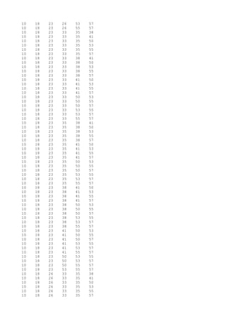 10 18 23 26 53 57
10 18 23 26 55 57
10 18 23 33 35 38
10 18 23 33 35 41
10 18 23 33 35 50
10 18 23 33 35 53
10 18 23 33 35 55
10 18 23 33 35 57
10 18 23 33 38 41
10 18 23 33 38 50
10 18 23 33 38 53
10 18 23 33 38 55
10 18 23 33 38 57
10 18 23 33 41 50
10 18 23 33 41 53
10 18 23 33 41 55
10 18 23 33 41 57
10 18 23 33 50 53
10 18 23 33 50 55
10 18 23 33 50 57
10 18 23 33 53 55
10 18 23 33 53 57
10 18 23 33 55 57
10 18 23 35 38 41
10 18 23 35 38 50
10 18 23 35 38 53
10 18 23 35 38 55
10 18 23 35 38 57
10 18 23 35 41 50
10 18 23 35 41 53
10 18 23 35 41 55
10 18 23 35 41 57
10 18 23 35 50 53
10 18 23 35 50 55
10 18 23 35 50 57
10 18 23 35 53 55
10 18 23 35 53 57
10 18 23 35 55 57
10 18 23 38 41 50
10 18 23 38 41 53
10 18 23 38 41 55
10 18 23 38 41 57
10 18 23 38 50 53
10 18 23 38 50 55
10 18 23 38 50 57
10 18 23 38 53 55
10 18 23 38 53 57
10 18 23 38 55 57
10 18 23 41 50 53
10 18 23 41 50 55
10 18 23 41 50 57
10 18 23 41 53 55
10 18 23 41 53 57
10 18 23 41 55 57
10 18 23 50 53 55
10 18 23 50 53 57
10 18 23 50 55 57
10 18 23 53 55 57
10 18 26 33 35 38
10 18 26 33 35 41
10 18 26 33 35 50
10 18 26 33 35 53
10 18 26 33 35 55
10 18 26 33 35 57
 