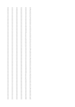 10 21 22 23 33 35
10 21 22 23 33 38
10 21 22 23 33 41
10 21 22 23 33 50
10 21 22 23 33 53
10 21 22 23 33 55
10 21 22 23 33 57
10 21 22 23 35 38
10 21 22 23 35 41
10 21 22 23 35 50
10 21 22 23 35 53
10 21 22 23 35 55
10 21 22 23 35 57
10 21 22 23 38 41
10 21 22 23 38 50
10 21 22 23 38 53
10 21 22 23 38 55
10 21 22 23 38 57
10 21 22 23 41 50
10 21 22 23 41 53
10 21 22 23 41 55
10 21 22 23 41 57
10 21 22 23 50 53
10 21 22 23 50 55
10 21 22 23 50 57
10 21 22 23 53 55
10 21 22 23 53 57
10 21 22 23 55 57
10 21 22 26 33 35
10 21 22 26 33 38
10 21 22 26 33 41
10 21 22 26 33 50
10 21 22 26 33 53
10 21 22 26 33 55
10 21 22 26 33 57
10 21 22 26 35 38
10 21 22 26 35 41
10 21 22 26 35 50
10 21 22 26 35 53
10 21 22 26 35 55
10 21 22 26 35 57
10 21 22 26 38 41
10 21 22 26 38 50
10 21 22 26 38 53
10 21 22 26 38 55
10 21 22 26 38 57
10 21 22 26 41 50
10 21 22 26 41 53
10 21 22 26 41 55
10 21 22 26 41 57
10 21 22 26 50 53
10 21 22 26 50 55
10 21 22 26 50 57
10 21 22 26 53 55
10 21 22 26 53 57
10 21 22 26 55 57
10 21 22 33 35 38
10 21 22 33 35 41
10 21 22 33 35 50
10 21 22 33 35 53
10 21 22 33 35 55
10 21 22 33 35 57
10 21 22 33 38 41
10 21 22 33 38 50
 
