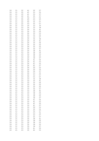 18 21 22 41 50 57
18 21 22 41 53 55
18 21 22 41 53 57
18 21 22 41 55 57
18 21 22 50 53 55
18 21 22 50 53 57
18 21 22 50 55 57
18 21 22 53 55 57
18 21 23 26 33 35
18 21 23 26 33 38
18 21 23 26 33 41
18 21 23 26 33 50
18 21 23 26 33 53
18 21 23 26 33 55
18 21 23 26 33 57
18 21 23 26 35 38
18 21 23 26 35 41
18 21 23 26 35 50
18 21 23 26 35 53
18 21 23 26 35 55
18 21 23 26 35 57
18 21 23 26 38 41
18 21 23 26 38 50
18 21 23 26 38 53
18 21 23 26 38 55
18 21 23 26 38 57
18 21 23 26 41 50
18 21 23 26 41 53
18 21 23 26 41 55
18 21 23 26 41 57
18 21 23 26 50 53
18 21 23 26 50 55
18 21 23 26 50 57
18 21 23 26 53 55
18 21 23 26 53 57
18 21 23 26 55 57
18 21 23 33 35 38
18 21 23 33 35 41
18 21 23 33 35 50
18 21 23 33 35 53
18 21 23 33 35 55
18 21 23 33 35 57
18 21 23 33 38 41
18 21 23 33 38 50
18 21 23 33 38 53
18 21 23 33 38 55
18 21 23 33 38 57
18 21 23 33 41 50
18 21 23 33 41 53
18 21 23 33 41 55
18 21 23 33 41 57
18 21 23 33 50 53
18 21 23 33 50 55
18 21 23 33 50 57
18 21 23 33 53 55
18 21 23 33 53 57
18 21 23 33 55 57
18 21 23 35 38 41
18 21 23 35 38 50
18 21 23 35 38 53
18 21 23 35 38 55
18 21 23 35 38 57
18 21 23 35 41 50
18 21 23 35 41 53
 