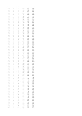 18 22 33 41 50 55
18 22 33 41 50 57
18 22 33 41 53 55
18 22 33 41 53 57
18 22 33 41 55 57
18 22 33 50 53 55
18 22 33 50 53 57
18 22 33 50 55 57
18 22 33 53 55 57
18 22 35 38 41 50
18 22 35 38 41 53
18 22 35 38 41 55
18 22 35 38 41 57
18 22 35 38 50 53
18 22 35 38 50 55
18 22 35 38 50 57
18 22 35 38 53 55
18 22 35 38 53 57
18 22 35 38 55 57
18 22 35 41 50 53
18 22 35 41 50 55
18 22 35 41 50 57
18 22 35 41 53 55
18 22 35 41 53 57
18 22 35 41 55 57
18 22 35 50 53 55
18 22 35 50 53 57
18 22 35 50 55 57
18 22 35 53 55 57
18 22 38 41 50 53
18 22 38 41 50 55
18 22 38 41 50 57
18 22 38 41 53 55
18 22 38 41 53 57
18 22 38 41 55 57
18 22 38 50 53 55
18 22 38 50 53 57
18 22 38 50 55 57
18 22 38 53 55 57
18 22 41 50 53 55
18 22 41 50 53 57
18 22 41 50 55 57
18 22 41 53 55 57
18 22 50 53 55 57
18 23 26 33 35 38
18 23 26 33 35 41
18 23 26 33 35 50
18 23 26 33 35 53
18 23 26 33 35 55
18 23 26 33 35 57
18 23 26 33 38 41
18 23 26 33 38 50
18 23 26 33 38 53
18 23 26 33 38 55
18 23 26 33 38 57
18 23 26 33 41 50
18 23 26 33 41 53
18 23 26 33 41 55
18 23 26 33 41 57
18 23 26 33 50 53
18 23 26 33 50 55
18 23 26 33 50 57
18 23 26 33 53 55
18 23 26 33 53 57
 