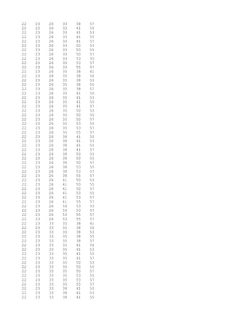 22 23 26 33 38 57
22 23 26 33 41 50
22 23 26 33 41 53
22 23 26 33 41 55
22 23 26 33 41 57
22 23 26 33 50 53
22 23 26 33 50 55
22 23 26 33 50 57
22 23 26 33 53 55
22 23 26 33 53 57
22 23 26 33 55 57
22 23 26 35 38 41
22 23 26 35 38 50
22 23 26 35 38 53
22 23 26 35 38 55
22 23 26 35 38 57
22 23 26 35 41 50
22 23 26 35 41 53
22 23 26 35 41 55
22 23 26 35 41 57
22 23 26 35 50 53
22 23 26 35 50 55
22 23 26 35 50 57
22 23 26 35 53 55
22 23 26 35 53 57
22 23 26 35 55 57
22 23 26 38 41 50
22 23 26 38 41 53
22 23 26 38 41 55
22 23 26 38 41 57
22 23 26 38 50 53
22 23 26 38 50 55
22 23 26 38 50 57
22 23 26 38 53 55
22 23 26 38 53 57
22 23 26 38 55 57
22 23 26 41 50 53
22 23 26 41 50 55
22 23 26 41 50 57
22 23 26 41 53 55
22 23 26 41 53 57
22 23 26 41 55 57
22 23 26 50 53 55
22 23 26 50 53 57
22 23 26 50 55 57
22 23 26 53 55 57
22 23 33 35 38 41
22 23 33 35 38 50
22 23 33 35 38 53
22 23 33 35 38 55
22 23 33 35 38 57
22 23 33 35 41 50
22 23 33 35 41 53
22 23 33 35 41 55
22 23 33 35 41 57
22 23 33 35 50 53
22 23 33 35 50 55
22 23 33 35 50 57
22 23 33 35 53 55
22 23 33 35 53 57
22 23 33 35 55 57
22 23 33 38 41 50
22 23 33 38 41 53
22 23 33 38 41 55
 