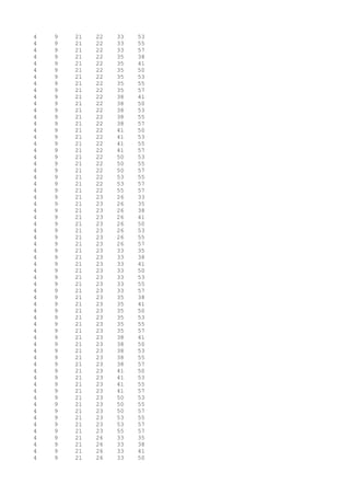4 9 21 22 33 53
4 9 21 22 33 55
4 9 21 22 33 57
4 9 21 22 35 38
4 9 21 22 35 41
4 9 21 22 35 50
4 9 21 22 35 53
4 9 21 22 35 55
4 9 21 22 35 57
4 9 21 22 38 41
4 9 21 22 38 50
4 9 21 22 38 53
4 9 21 22 38 55
4 9 21 22 38 57
4 9 21 22 41 50
4 9 21 22 41 53
4 9 21 22 41 55
4 9 21 22 41 57
4 9 21 22 50 53
4 9 21 22 50 55
4 9 21 22 50 57
4 9 21 22 53 55
4 9 21 22 53 57
4 9 21 22 55 57
4 9 21 23 26 33
4 9 21 23 26 35
4 9 21 23 26 38
4 9 21 23 26 41
4 9 21 23 26 50
4 9 21 23 26 53
4 9 21 23 26 55
4 9 21 23 26 57
4 9 21 23 33 35
4 9 21 23 33 38
4 9 21 23 33 41
4 9 21 23 33 50
4 9 21 23 33 53
4 9 21 23 33 55
4 9 21 23 33 57
4 9 21 23 35 38
4 9 21 23 35 41
4 9 21 23 35 50
4 9 21 23 35 53
4 9 21 23 35 55
4 9 21 23 35 57
4 9 21 23 38 41
4 9 21 23 38 50
4 9 21 23 38 53
4 9 21 23 38 55
4 9 21 23 38 57
4 9 21 23 41 50
4 9 21 23 41 53
4 9 21 23 41 55
4 9 21 23 41 57
4 9 21 23 50 53
4 9 21 23 50 55
4 9 21 23 50 57
4 9 21 23 53 55
4 9 21 23 53 57
4 9 21 23 55 57
4 9 21 26 33 35
4 9 21 26 33 38
4 9 21 26 33 41
4 9 21 26 33 50
 