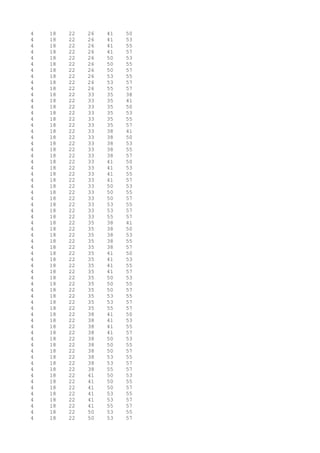 4 18 22 26 41 50
4 18 22 26 41 53
4 18 22 26 41 55
4 18 22 26 41 57
4 18 22 26 50 53
4 18 22 26 50 55
4 18 22 26 50 57
4 18 22 26 53 55
4 18 22 26 53 57
4 18 22 26 55 57
4 18 22 33 35 38
4 18 22 33 35 41
4 18 22 33 35 50
4 18 22 33 35 53
4 18 22 33 35 55
4 18 22 33 35 57
4 18 22 33 38 41
4 18 22 33 38 50
4 18 22 33 38 53
4 18 22 33 38 55
4 18 22 33 38 57
4 18 22 33 41 50
4 18 22 33 41 53
4 18 22 33 41 55
4 18 22 33 41 57
4 18 22 33 50 53
4 18 22 33 50 55
4 18 22 33 50 57
4 18 22 33 53 55
4 18 22 33 53 57
4 18 22 33 55 57
4 18 22 35 38 41
4 18 22 35 38 50
4 18 22 35 38 53
4 18 22 35 38 55
4 18 22 35 38 57
4 18 22 35 41 50
4 18 22 35 41 53
4 18 22 35 41 55
4 18 22 35 41 57
4 18 22 35 50 53
4 18 22 35 50 55
4 18 22 35 50 57
4 18 22 35 53 55
4 18 22 35 53 57
4 18 22 35 55 57
4 18 22 38 41 50
4 18 22 38 41 53
4 18 22 38 41 55
4 18 22 38 41 57
4 18 22 38 50 53
4 18 22 38 50 55
4 18 22 38 50 57
4 18 22 38 53 55
4 18 22 38 53 57
4 18 22 38 55 57
4 18 22 41 50 53
4 18 22 41 50 55
4 18 22 41 50 57
4 18 22 41 53 55
4 18 22 41 53 57
4 18 22 41 55 57
4 18 22 50 53 55
4 18 22 50 53 57
 