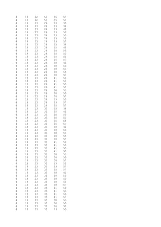 4 18 22 50 55 57
4 18 22 53 55 57
4 18 23 26 33 35
4 18 23 26 33 38
4 18 23 26 33 41
4 18 23 26 33 50
4 18 23 26 33 53
4 18 23 26 33 55
4 18 23 26 33 57
4 18 23 26 35 38
4 18 23 26 35 41
4 18 23 26 35 50
4 18 23 26 35 53
4 18 23 26 35 55
4 18 23 26 35 57
4 18 23 26 38 41
4 18 23 26 38 50
4 18 23 26 38 53
4 18 23 26 38 55
4 18 23 26 38 57
4 18 23 26 41 50
4 18 23 26 41 53
4 18 23 26 41 55
4 18 23 26 41 57
4 18 23 26 50 53
4 18 23 26 50 55
4 18 23 26 50 57
4 18 23 26 53 55
4 18 23 26 53 57
4 18 23 26 55 57
4 18 23 33 35 38
4 18 23 33 35 41
4 18 23 33 35 50
4 18 23 33 35 53
4 18 23 33 35 55
4 18 23 33 35 57
4 18 23 33 38 41
4 18 23 33 38 50
4 18 23 33 38 53
4 18 23 33 38 55
4 18 23 33 38 57
4 18 23 33 41 50
4 18 23 33 41 53
4 18 23 33 41 55
4 18 23 33 41 57
4 18 23 33 50 53
4 18 23 33 50 55
4 18 23 33 50 57
4 18 23 33 53 55
4 18 23 33 53 57
4 18 23 33 55 57
4 18 23 35 38 41
4 18 23 35 38 50
4 18 23 35 38 53
4 18 23 35 38 55
4 18 23 35 38 57
4 18 23 35 41 50
4 18 23 35 41 53
4 18 23 35 41 55
4 18 23 35 41 57
4 18 23 35 50 53
4 18 23 35 50 55
4 18 23 35 50 57
4 18 23 35 53 55
 