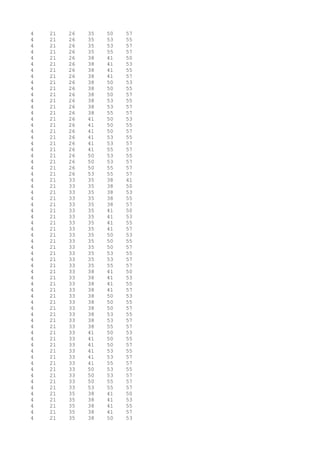 4 21 26 35 50 57
4 21 26 35 53 55
4 21 26 35 53 57
4 21 26 35 55 57
4 21 26 38 41 50
4 21 26 38 41 53
4 21 26 38 41 55
4 21 26 38 41 57
4 21 26 38 50 53
4 21 26 38 50 55
4 21 26 38 50 57
4 21 26 38 53 55
4 21 26 38 53 57
4 21 26 38 55 57
4 21 26 41 50 53
4 21 26 41 50 55
4 21 26 41 50 57
4 21 26 41 53 55
4 21 26 41 53 57
4 21 26 41 55 57
4 21 26 50 53 55
4 21 26 50 53 57
4 21 26 50 55 57
4 21 26 53 55 57
4 21 33 35 38 41
4 21 33 35 38 50
4 21 33 35 38 53
4 21 33 35 38 55
4 21 33 35 38 57
4 21 33 35 41 50
4 21 33 35 41 53
4 21 33 35 41 55
4 21 33 35 41 57
4 21 33 35 50 53
4 21 33 35 50 55
4 21 33 35 50 57
4 21 33 35 53 55
4 21 33 35 53 57
4 21 33 35 55 57
4 21 33 38 41 50
4 21 33 38 41 53
4 21 33 38 41 55
4 21 33 38 41 57
4 21 33 38 50 53
4 21 33 38 50 55
4 21 33 38 50 57
4 21 33 38 53 55
4 21 33 38 53 57
4 21 33 38 55 57
4 21 33 41 50 53
4 21 33 41 50 55
4 21 33 41 50 57
4 21 33 41 53 55
4 21 33 41 53 57
4 21 33 41 55 57
4 21 33 50 53 55
4 21 33 50 53 57
4 21 33 50 55 57
4 21 33 53 55 57
4 21 35 38 41 50
4 21 35 38 41 53
4 21 35 38 41 55
4 21 35 38 41 57
4 21 35 38 50 53
 