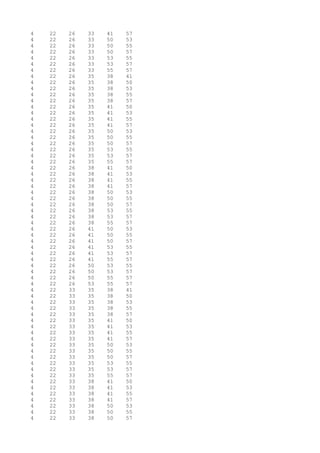 4 22 26 33 41 57
4 22 26 33 50 53
4 22 26 33 50 55
4 22 26 33 50 57
4 22 26 33 53 55
4 22 26 33 53 57
4 22 26 33 55 57
4 22 26 35 38 41
4 22 26 35 38 50
4 22 26 35 38 53
4 22 26 35 38 55
4 22 26 35 38 57
4 22 26 35 41 50
4 22 26 35 41 53
4 22 26 35 41 55
4 22 26 35 41 57
4 22 26 35 50 53
4 22 26 35 50 55
4 22 26 35 50 57
4 22 26 35 53 55
4 22 26 35 53 57
4 22 26 35 55 57
4 22 26 38 41 50
4 22 26 38 41 53
4 22 26 38 41 55
4 22 26 38 41 57
4 22 26 38 50 53
4 22 26 38 50 55
4 22 26 38 50 57
4 22 26 38 53 55
4 22 26 38 53 57
4 22 26 38 55 57
4 22 26 41 50 53
4 22 26 41 50 55
4 22 26 41 50 57
4 22 26 41 53 55
4 22 26 41 53 57
4 22 26 41 55 57
4 22 26 50 53 55
4 22 26 50 53 57
4 22 26 50 55 57
4 22 26 53 55 57
4 22 33 35 38 41
4 22 33 35 38 50
4 22 33 35 38 53
4 22 33 35 38 55
4 22 33 35 38 57
4 22 33 35 41 50
4 22 33 35 41 53
4 22 33 35 41 55
4 22 33 35 41 57
4 22 33 35 50 53
4 22 33 35 50 55
4 22 33 35 50 57
4 22 33 35 53 55
4 22 33 35 53 57
4 22 33 35 55 57
4 22 33 38 41 50
4 22 33 38 41 53
4 22 33 38 41 55
4 22 33 38 41 57
4 22 33 38 50 53
4 22 33 38 50 55
4 22 33 38 50 57
 