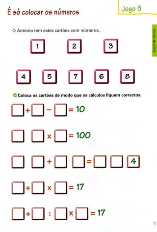 Jogos matemática 6º-porto editora