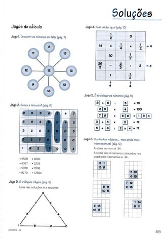 Jogos matemática 6º-porto editora