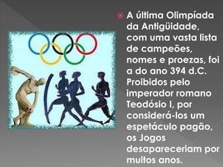 Os Jogos Olímpicos na Antiguidade