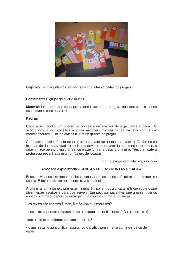 Jogos para alfabetizar