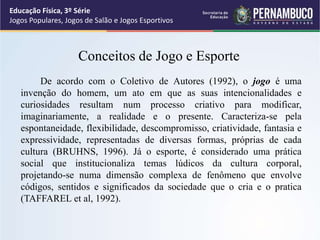 Jogo - Contextualização Histórica e Social Dos Jogos de Salão e de Já  Vivenciados, Relacionando-Os Com Outros Na Atualidade, PDF, Xadrez