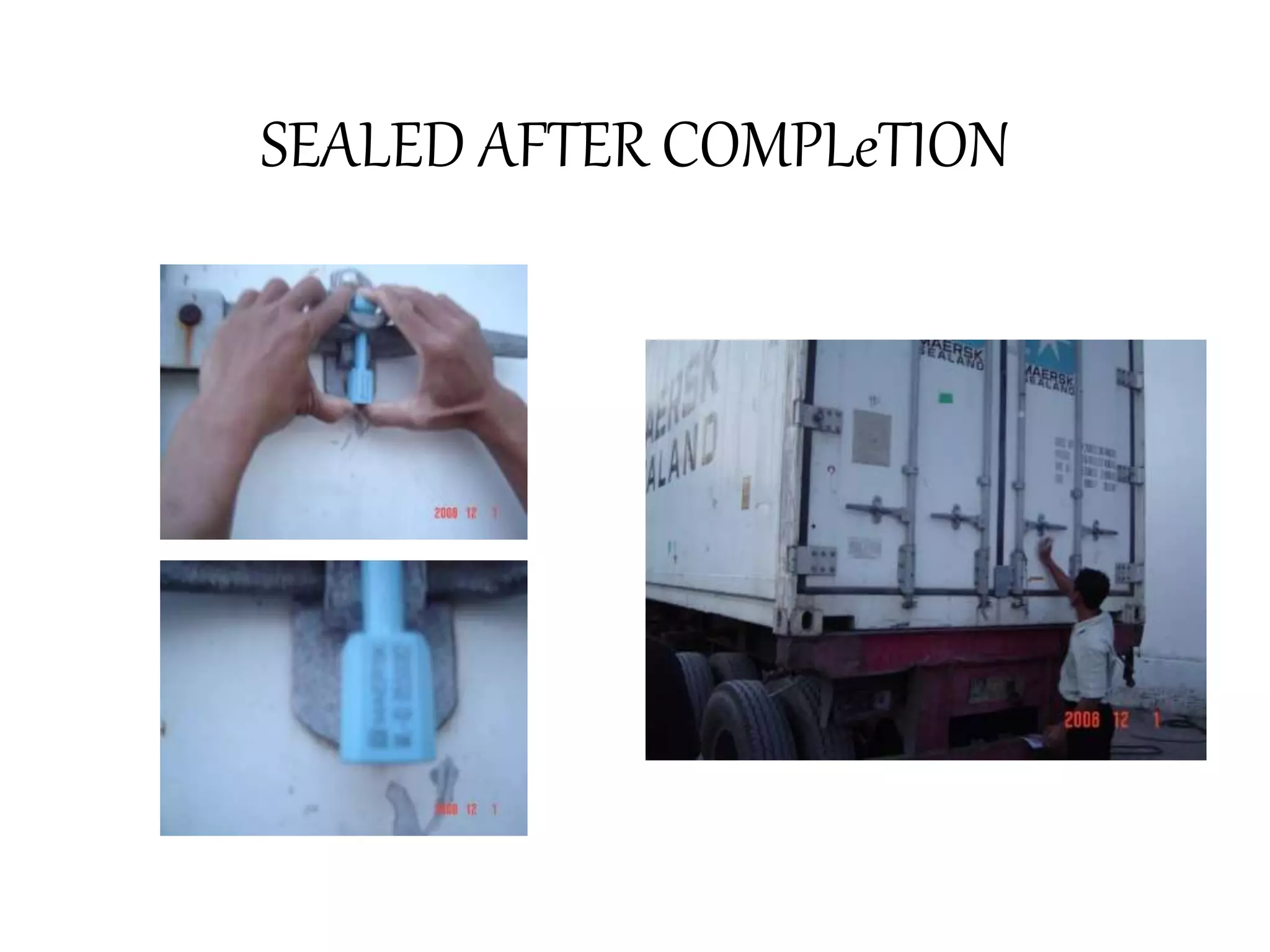 SEALED AFTER COMPLeTION 
 