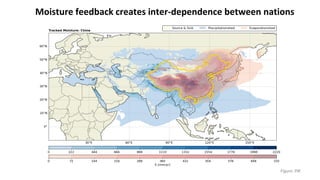 Moisture feedback creates inter-dependence between nations
Figure: PIK
 