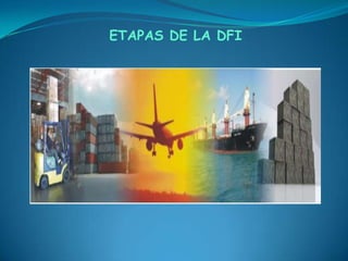 ETAPAS DE LA DFI
 
