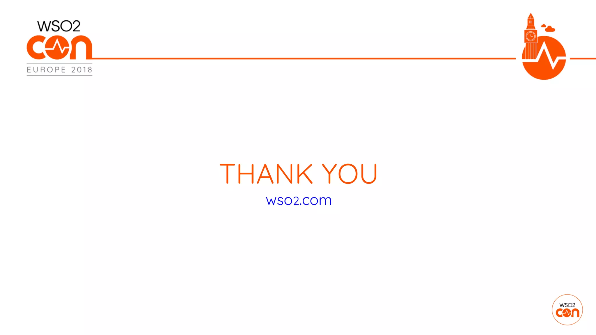 THANK YOU
wso2.com
 