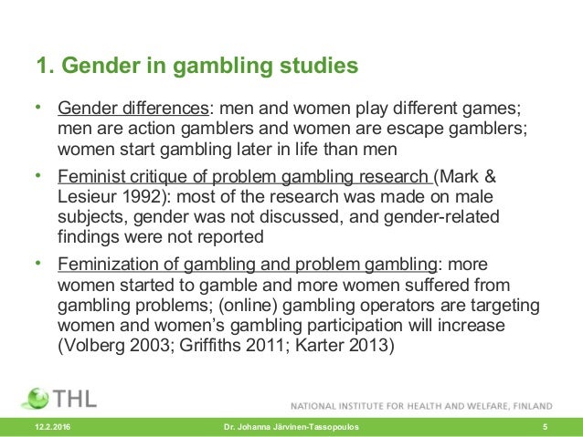 Psychology of Gambling Addiction Research Paper