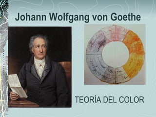 TEORÍA DEL COLOR Johann Wolfgang von Goethe 