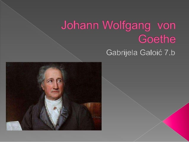 Johannwolfgang Von Goethe Biografa Y Obras Lifeder Johannwolfgang Von Goethe Biografa Y Obras Lifeder