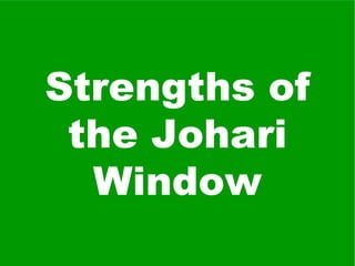 Johari Window