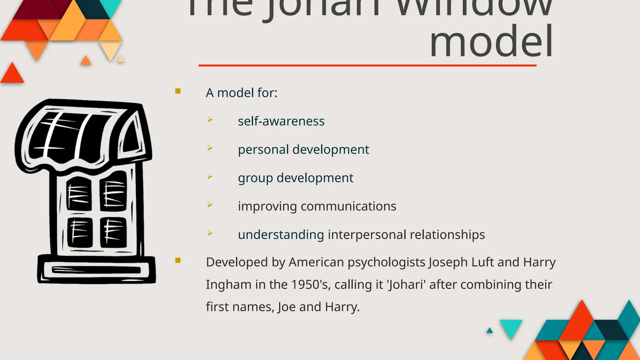 Johari Window (Organizational Behaviour) | PPTX