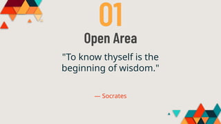 — Socrates
"To know thyself is the
beginning of wisdom."
 