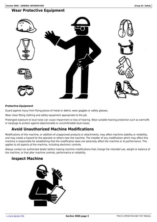 John Deere CT322 Compact Track Loader Operator Manual | PDF