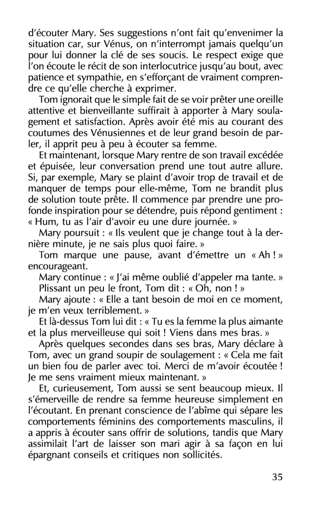 John gray les hommes viennent de mars les femmes de venu PDF