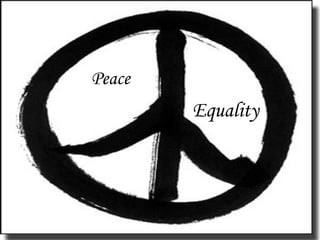 Peace Equality 