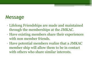 John Michael Kohler Arts Center Presentation | PPTX