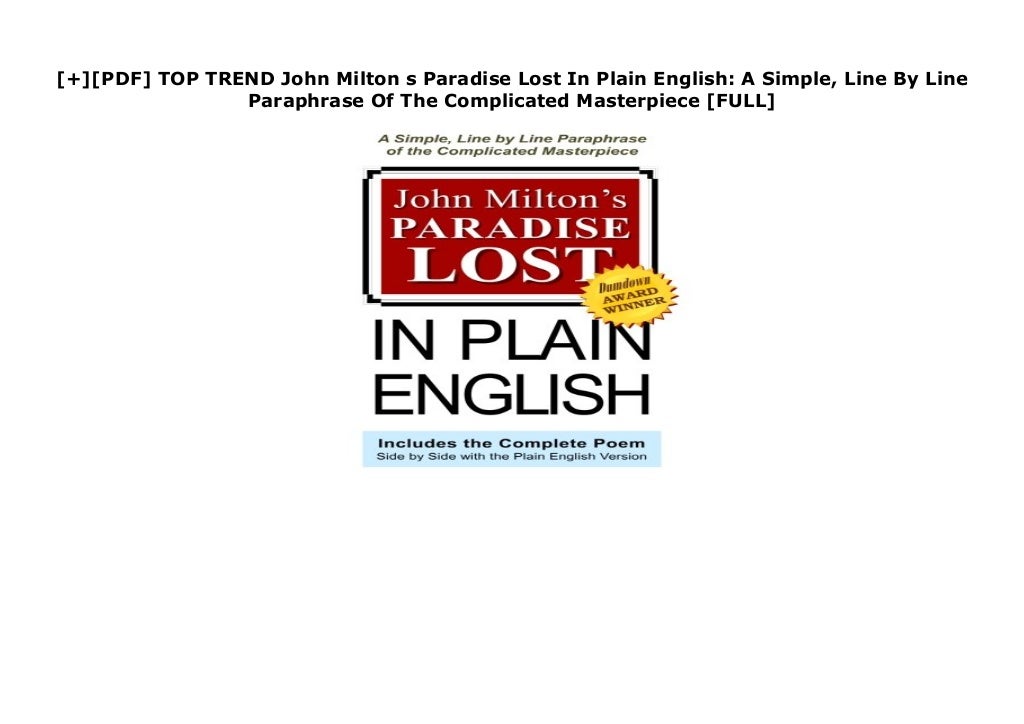 milton paradise lost pdf milton paradise lost pdf