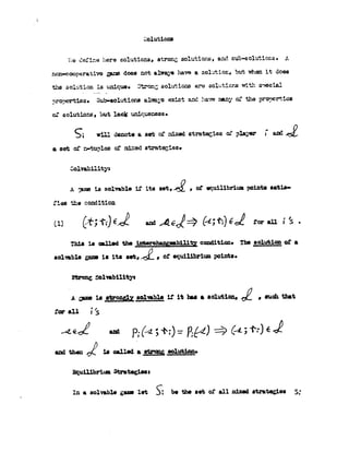 John Nash   Ph D Thesis