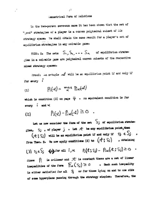 John Nash   Ph D Thesis