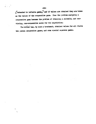 John Nash   Ph D Thesis