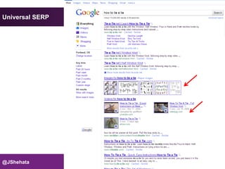 Universal SERP




@JShehata        Universal Search   Slide 8
 