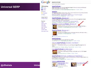 Universal SERP




@JShehata        Universal Search   Slide 9
 