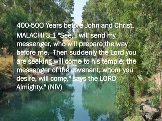 John the Baptist Prepare the Way Sunday School Lesson for Kids | PPTX