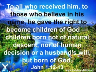 John 1 12-13