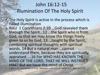 John 16 Holy Spirit S Ministry Illumination Sorrow Satan Is Calle