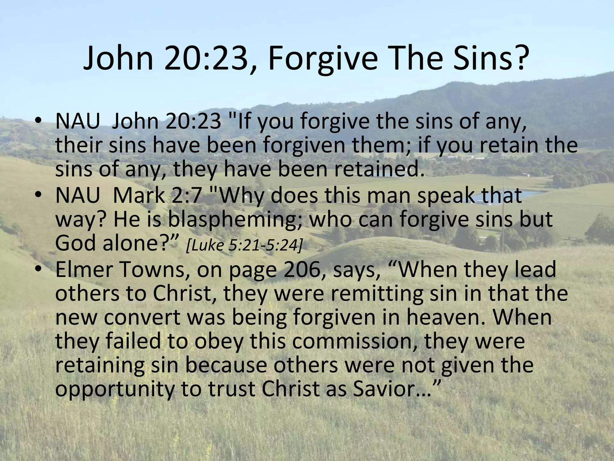 John 20, Salvation Believe; Miraculous Grave Clothes; Resurrection