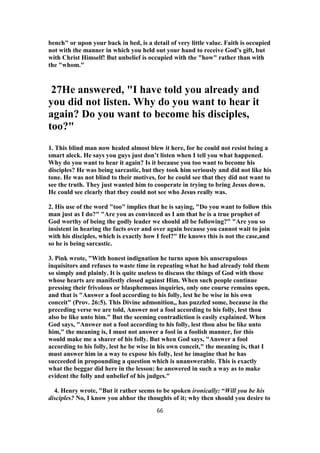 Lest Discuss John 9 commentary | PDF