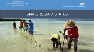 SMALL ISLAND STATES
JOHN AGARD
IPCC AR5 WORKING GROUP II
SMALL ISLANDS
 