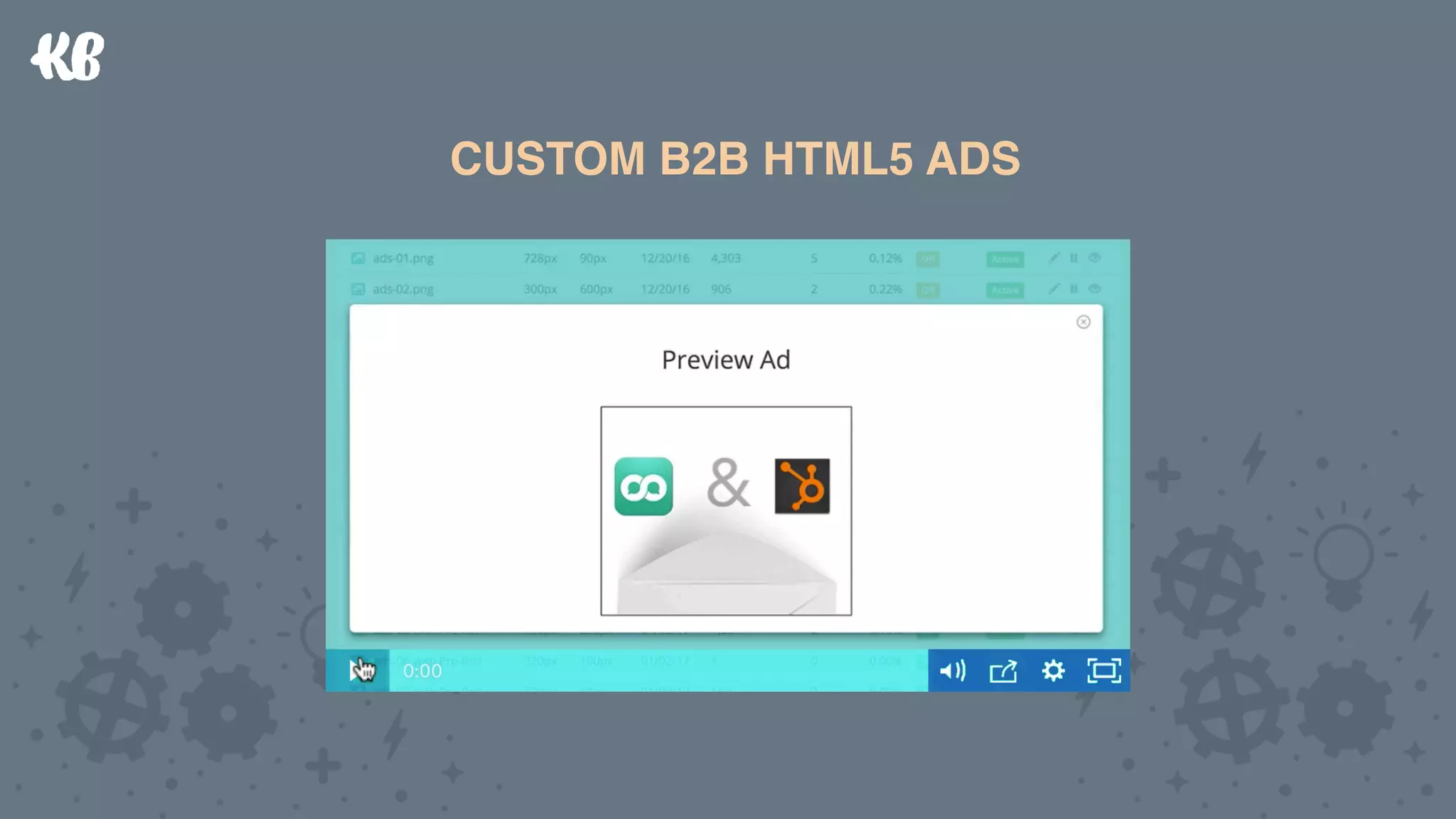 Content here
SOMETHING GOES HERECUSTOM B2B HTML5 ADS
 