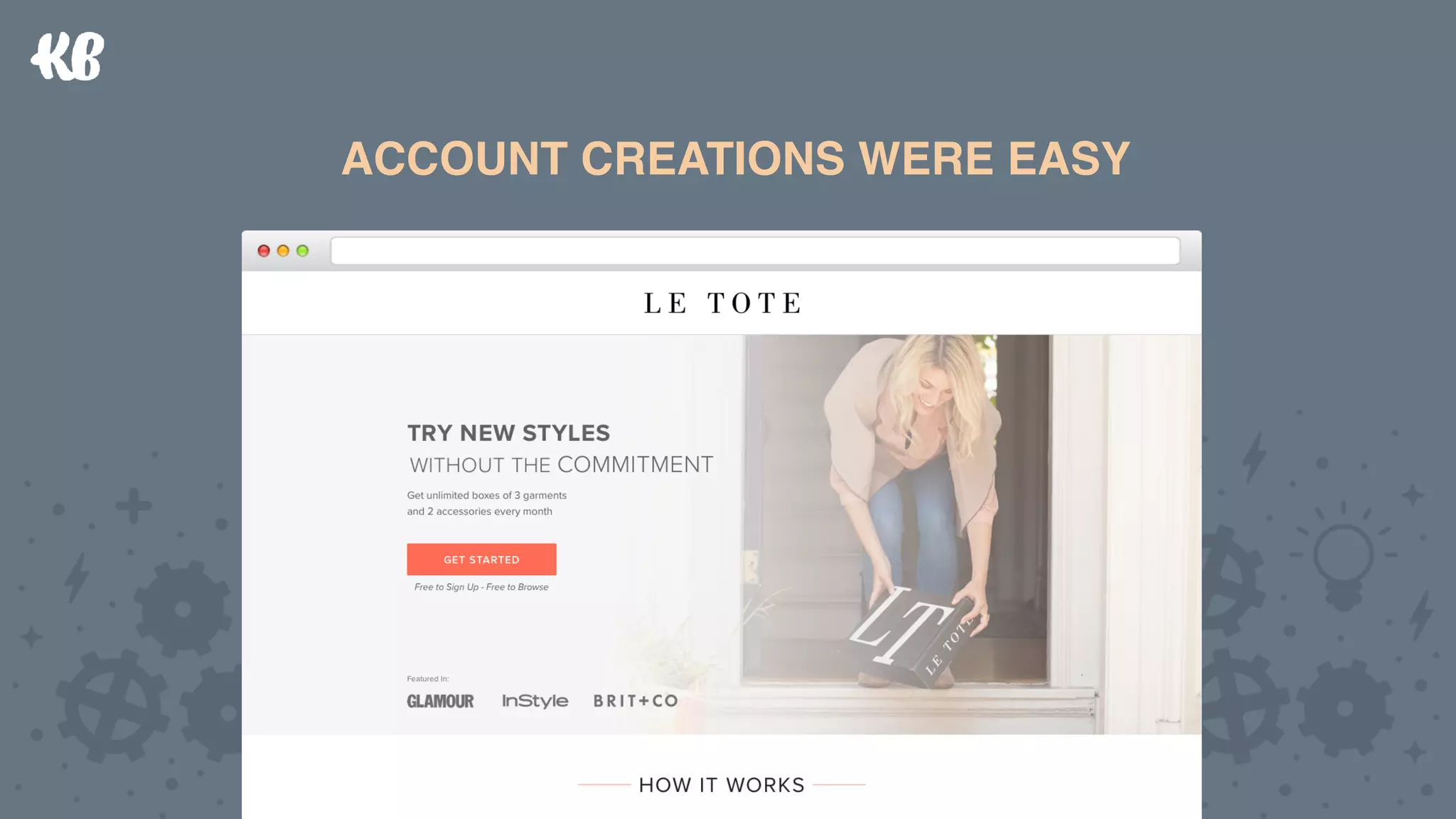 ACCOUNT CREATIONS WERE EASYACCOUNT CREATIONS WERE EASY
 