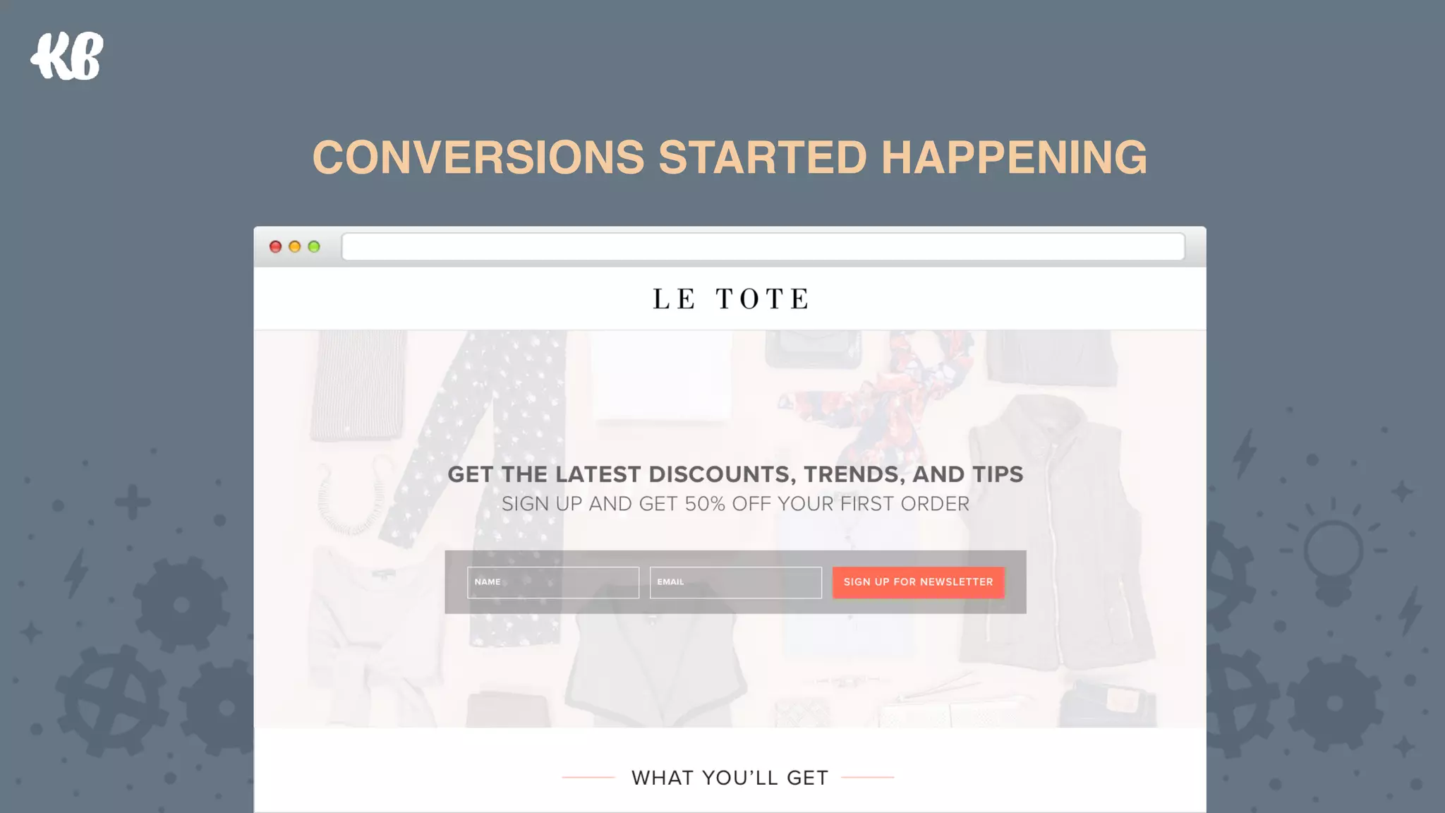 CONVERSIONS STARTED HAPPENINGCONVERSIONS STARTED HAPPENING
 