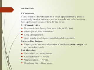 Comprehensive Overview of Public-Private Partnership (PPP) Models and ...